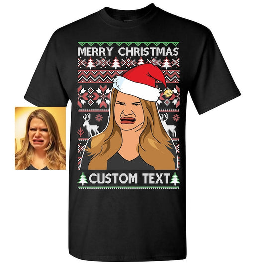 Funny Meme Custom Photo To Pixel For Merry Christmas