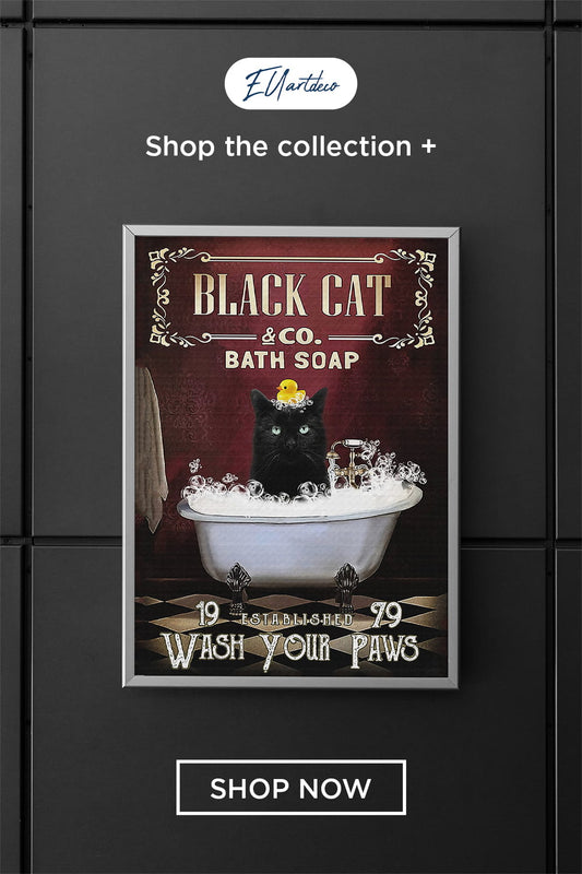 Black Cat & Co Bath Soap Wash Your Paws