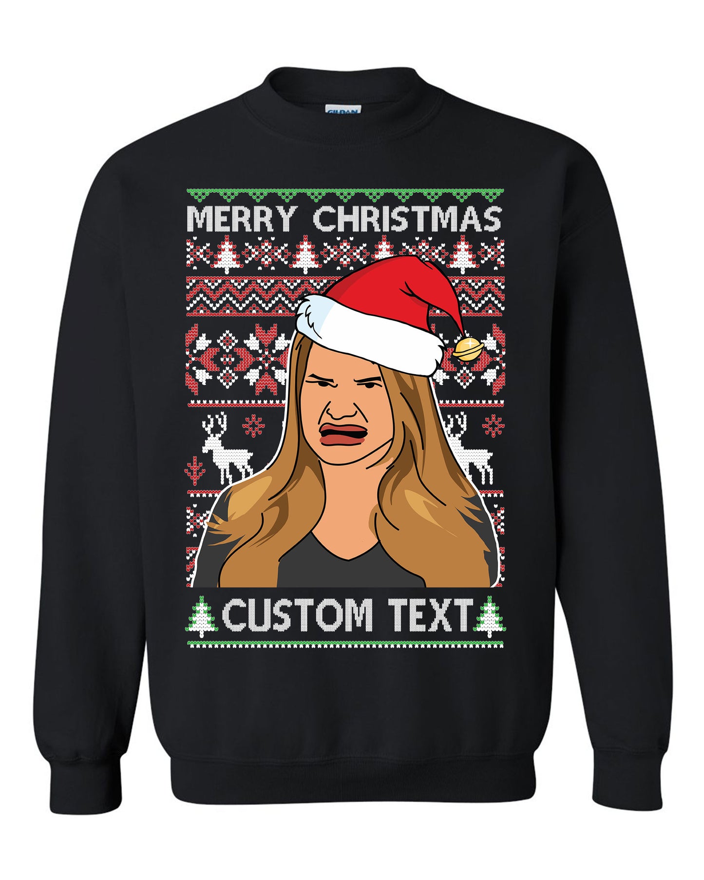 Funny Meme Custom Photo To Pixel For Merry Christmas