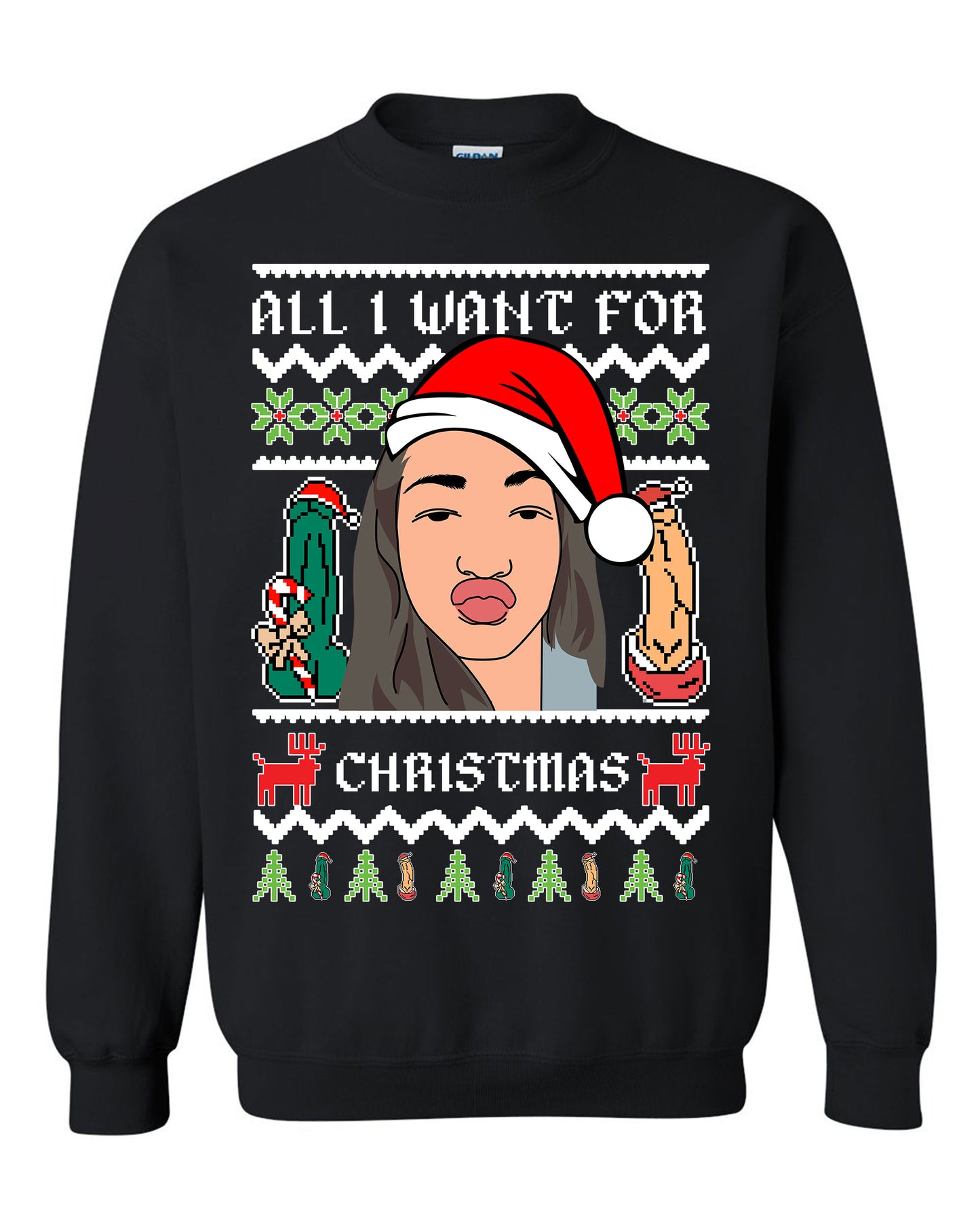 Custom Photo All I Want For Christmas Meme