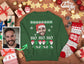 Custom Pixel Ugly Christmas Sweater, Custom Face Sweatshirt for Christmas, Custom Santa Hat Sweatshirt, Ugly Christmas Sweater with Picture