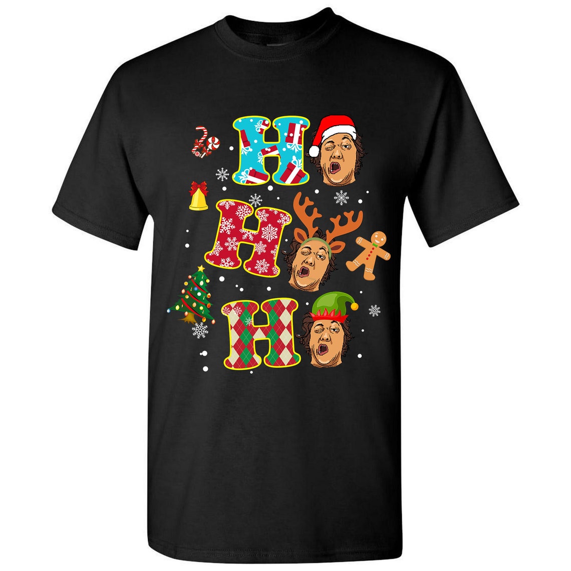 Custom Face Ugly Christmas Sweatshirt, Christmas Custom Santa Ugly Shirt