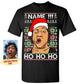 Custom Photo To Pixel For Merry Christmas Shirt