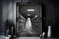 Ghost Reading Room Poster, Dark Romantic Ghost Standing in Reading Room Creepy, Horror Spooky Cute School Alt Wall Art Halloween Poster