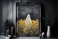 Ghost In a Sunflower Field Poster, Dark Romantic Ghost Standing in Sunflower Field Creepy, Ghost Sunflower Alt Wall Art Halloween Poster