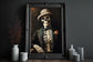 Gentleman Renaissance Skeleton Poster, Dark Romantic Creepy, Spooky Cute, Wall Art Halloween Poster, Haunting Ghost